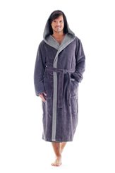 Pánský župan s kapucí Tampa duo antracit 39 59 9551