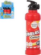 Bublifuk hasicí přístroj 60ml dětský bublifukovač