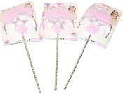 Sada čelenka hůlka 3 druhy