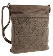 Elegantní malá dámská crossbody kabelka 5227 hnědá