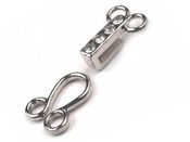 Háčky a očka s kamínky  (500 pár)