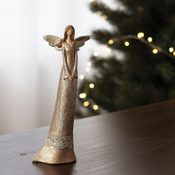 Dekorace anděl X3479 - 9.5 x 4 x 22.5 cm