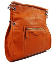 Dámská kabelka K2541 oranžová