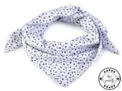 Bavlněný šátek s květy 65x65 cm