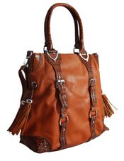 Dámská kabelka AL-210 hnědá