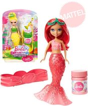 BRB Barbie Dreamtopia víla bublinková malá panenka bublifuk 3 druhy