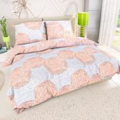 Klasické ložní bavlněné povlečení DELUX SPIRAL 140x200, 70x90cm