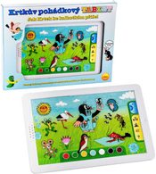 Dětský baby tablet naučný KRTEK dotykový na baterie pohádkový