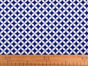 Bavlněná látka kruhy