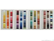 Vyšívací příze Perlovka, Norma, Mouline BAREVNICE