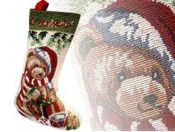 Mikulášská bota 26x40 cm s motivem