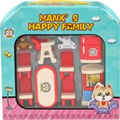 Herní set kuchyňka nábytek s doplňky pro panenky plast