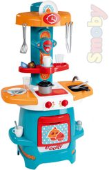 Kuchyňka dětská Cooky 65x80x30cm set s doplňky 18ks plast