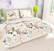 Francouzské bavlněné povlečení DELUX ORNELLA 220x200, 70x90cm