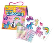 Nálepky poníci kreativní 7ks, +750 dílků