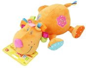 Plyšový lev baby štěrkací