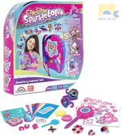 Kouzelná šperkovnice dětská set se samolepkami a doplňky