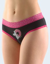 Dámské francouzské kalhotky bokové s potiskem Funny 3 collection 14130P