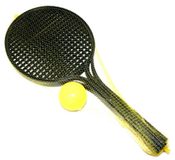 Soft tenis černý + míček