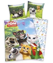 Povlečení Mluvící kocour Tom a přátelé 140/200 cm