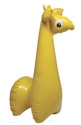 Žirafa nafukovací hračka 65 x 100 cm