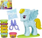 PLAY-DOH MLP Rainbow Dash salon set modelína s doplňky