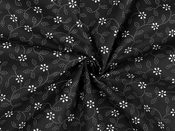 METRÁŽ Bavlněná látka květy