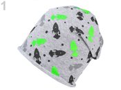 Chlapecká bavlněná čepice