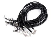 Šňůrka hladká s karabinkou délka 45 cm