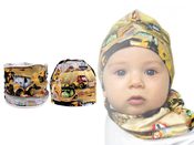 Chlapecká sada čepice a nákrčník