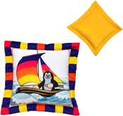 Polštář Krtek JACHTAŘ 31cm Krteček