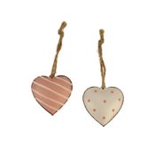 Srdce k zavěšení, 10ks K2433-05