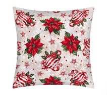 Povláček Vánoce Červená,Zelená,Smetanová 55/131 45x45 cm