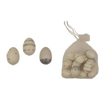 Dekorační vajíčka, 12 ks X3859