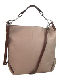 Kožená dámská kabelka Shaila bílá KK-S7116