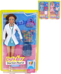 Panenka Defa Lucy doktorka zdravotní sestra 29cm set s doplňky 3 druhy
