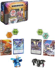 Bakugan plechový box set s exkluzivním Bakuganem S4 a doplňky s překvapením