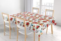 Ubrus VÁNOCE Červená,Zelená,Bílá 4300/CH20 120x140 cm