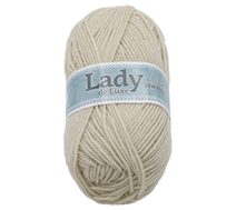 Příze LADY de Luxe Béžová 978 100g / 238 m