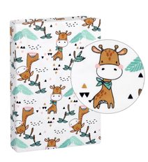 Prostěradlo Jersey LUX - 90x200 cm Béžová