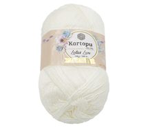Příze LOTUS LUX - 100g / 340 m smetanová K019