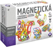Magnetická stavebnice 89 dílků (v krabici)