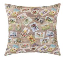 Polštářek EMA - velikonoční motiv - 45x45 cm velikonoční pohlednice