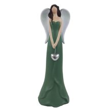 Dekorace anděl se srdíčkem X8177/5 - H 30CM