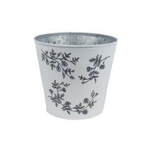 Květináč plechový K7078/2 - dia 14.5 x 13 cm