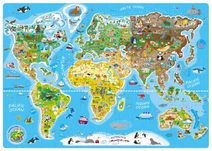 Puzzle - Mapa světa 160 ks – AN