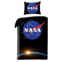 Povlečení NASA Black Bavlna, 140/200, 70/90 cm