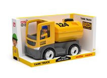 IGRÁČEK MultiGO BUILD auto cisterna žlutá s řidičem