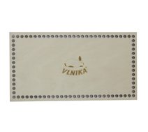 Dno - víko překližkové Natur obdélník s králíčkem 26x14 cm / otvory 6 mm