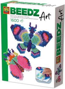 SES CREATIVE Beedz zažehlovací 3D korálky Art motýl a brouk 1600ks